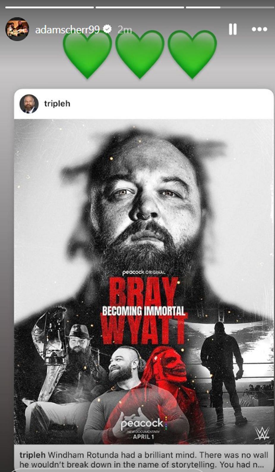 Braun Strowman had a heartwarming reaction